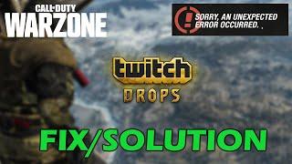 FIX/SOLUTION For Warzone Twitch Account Linking Error (For Twitch Drops)