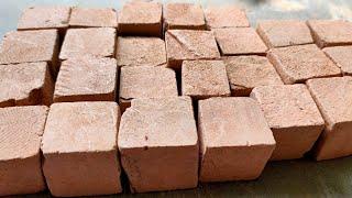 Red Slate Cubes Cleaning Video || Slate Items cleaning video || Titli Das slate pencil