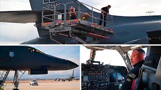 Watch US Airforce Mechanics Revive a B-1B Lancer!