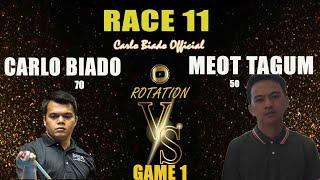 𝐑𝐎𝐓𝐀𝐓𝐈𝐎𝐍 | Carlo Biado (70) VS Meot Tagum (50) | Race 11 | Part 1/2