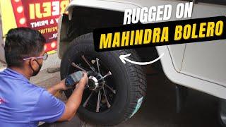 Alloys fitted on Mahindra Bolero | RUGGED | NeoWheels