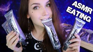 АСМР ПРОБУЮ КОСМИЧЕСКОЕ ПИТАНИЕ  ASMR TRYING SPACE FOOD  [ Итинг \ Eating ] [ Mukbang \ Мукбанг]