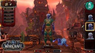 Allied Races Customization - Nightborne, Void Elf, Lightforged, Highmountain | Early Preview