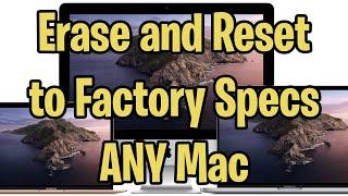 Erase and Reset Mac to Factory Specs before selling 2019 guide