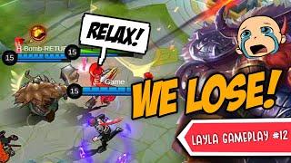 FRANCO PLEASE JUST RELAX! - Layla God Gameplay #12 | MLBB