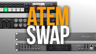 ATEM SWAP - Going From The Original ATEM Television Studio To The ATEM Television Studio HD | SETUP