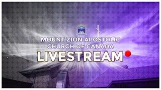 Sunday Service April 11, 2021 - Mount Zion Apostolic Church Malton
