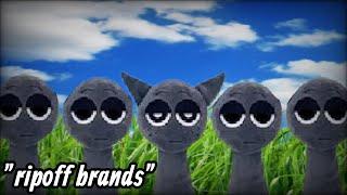"ripoff brands" Mix || Sprunki: Plushi ||