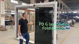 Hdsafe PD Door Sliding Folding Glass Door Save Space