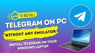 Telegram For Windows PC | How to Download and Install Telegram On Laptop | Telegram Connecting Issue