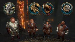 Baldur's Gate 3 - Nere Rush with Full Dwarf Spellcaster Party