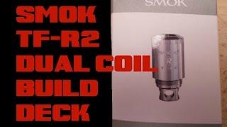 Smok TFV4 Dual Coil Deck - Build - Review - Tutorial