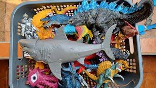 Collect Godzilla,Kingkong,Skarking,Shark,Megalodon,Blue Whale,Orca,Crocodile Toy