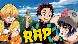 DEMON SLAYER RAP | "Never Alone"  - InternetCity ft. 3 Daze & CandidTheArtist