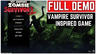 Yet Another Zombie Survivors - Full Demo Walkthrough