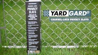 YardGard Channel Lock Privacy Slats