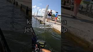 jetski backflip for kids #sendit #fullsend #2stroke #lake #moto #lakelife #yamaha #lakelife #jetski