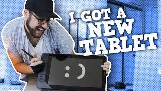 I Finally got a NEW TABLET! (Gaomon PD1560 review)