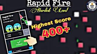 Fancade|| Rapid Fire || World 33 || Hardest level completed||Arpit Guru