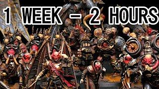 Painting Your Warhammer Army In TWO HOURS A NIGHT