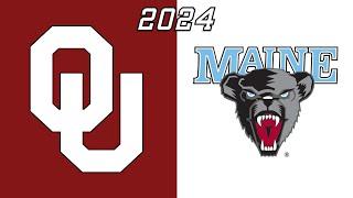 2024 Oklahoma Sooners vs Maine Black Bears Full Game Replay | NCAA College Football | 720p