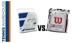 Tennis String Review: Babolat RPM Blast vs. Wilson's Champion's Choice (Rafa vs. Fed)