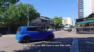 Walking to school in Darwin by Frank