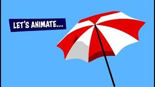 Cinema 4D R25 Tutorial: Parasol Umbrella using Mosplines & Pose Morph Tag