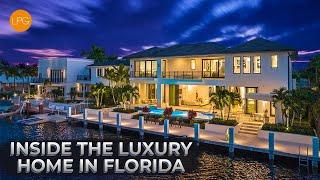 TOURING A STUNNING $5,000,000 WATERFRONT HOME IN POMPANO BEACH FLORIDA