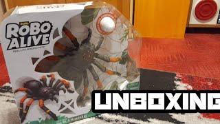 ZURU ROBO ALIVE GIANT TARANTULA UNBOXING