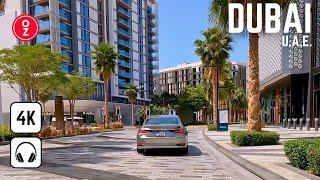 DUBAI - UAE  4K Driving Downtown | Sheikh Zayed Road, Burj Khalifa, Palm Islands Jumeirah