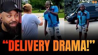 Amazon Driver Mace Woman’s Dog then Tries to FIGHT the whole Neighborhood!