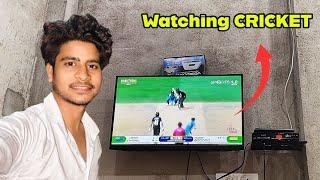 Watching - Icc World Cup Match!! 