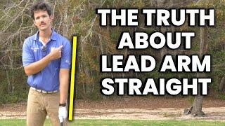 "Even Golf Instructors Get This Wrong" Here’s Why Your Lead Arm MUST Stay Straight in the Swing!