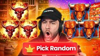 GAMDOM picks RANDOM SLOTS... so I did HUGE SPINS & BONUSES ON THEM ALL!! (Bonus Buys)