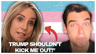 Trans Black Hawk pilot CHALLENGES host over trans military ban!