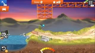 Bridge Constructor Stunts Campaign 1 Walkthrough + Bolt Guide