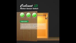 Ir Sensor cabinet switch BS011