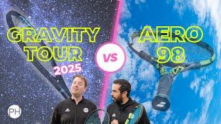 HEAD GRAVITY TOUR 98 vs BABOLAT AERO 98 | Tennis Racket Review | | New Tennis Rackets | PH Tennis