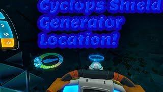 Subnautica Cyclops Shield Generator Module Location!