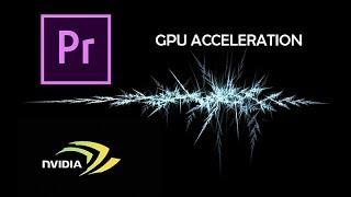 How To Enable GPU Acceleration In Adobe Premiere Pro 2024 - CUDA