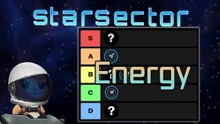 How to Starsector: Energy Weapons Tier List