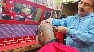 ASMR HEADSHAVE /forced HEADSHAVE 2021/Indian barber Dandruff HeadShave & | daddy barber