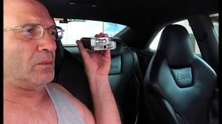 Audi S5 - AVI Speaker Components - Zoom H4n recording