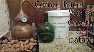 How to Make Homemade Potato Vodka, Fermenting and Distilling. Liqueur