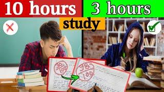 Secret Study Tips: Study Less and Score More With Full Focus