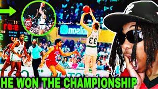 THE GOAT! ULTIMATE Highlights of Larry Bird's LEGENDARY Season (1985-86) | keydrik reacts