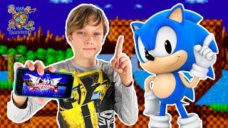 ДАНЯ ИГРАЕТ В ПОРТ ИГРЫ SONIC THE HEDGEHOG SEGA НА ANDROID - КЛАССИЧЕСКАЯ ИГРА С ЁЖИКОМ СОНИКОМ!