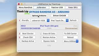 Update USBPatcher | Bypass Ramdisk hello, passcode  iPad 2, iPad 3, iPhone 4s, iPod  5, iPad Mini1