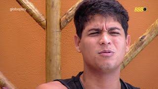 CLIMÃO!! GUILHERME COLOCA THAMIRIS NO SEU LUGAR! "Não defendo o Diego porque sou seu fã" #bbb25